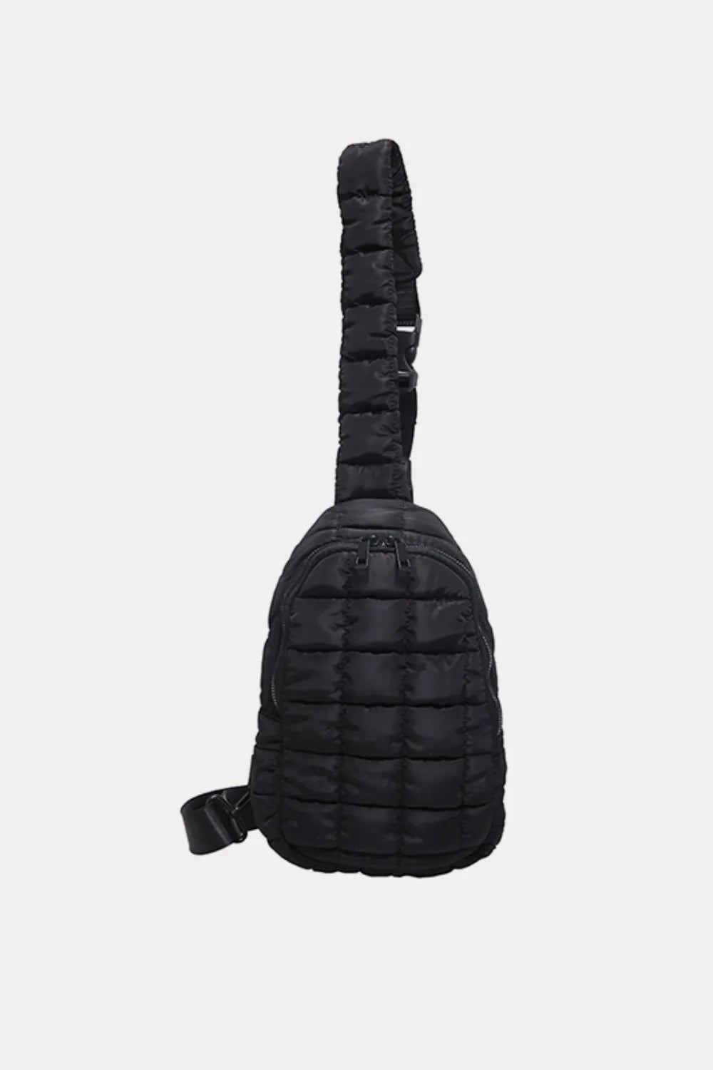 Padded Nylon Shoulder Bag