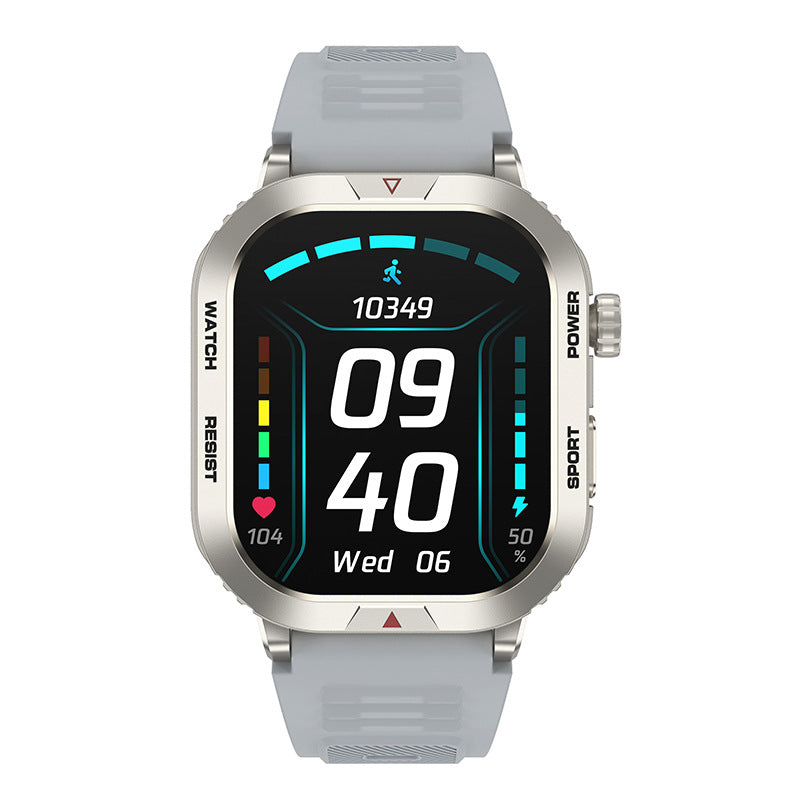 Smartwatch ZW66 with Bluetooth Calling, Heart Rate, and Sports Tracking