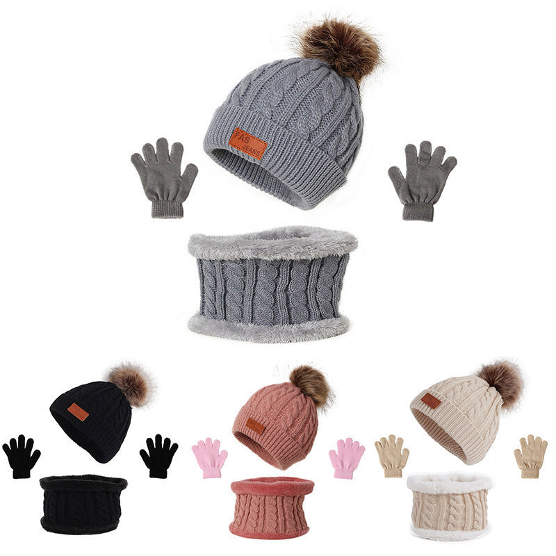 Set Invierno Bebé: Gorro, Guantes y Bufanda