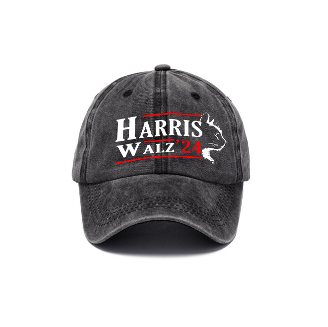 Gorra Baseball Lavada con Estampado — Techo Suave Dad Hat con Protección Solar