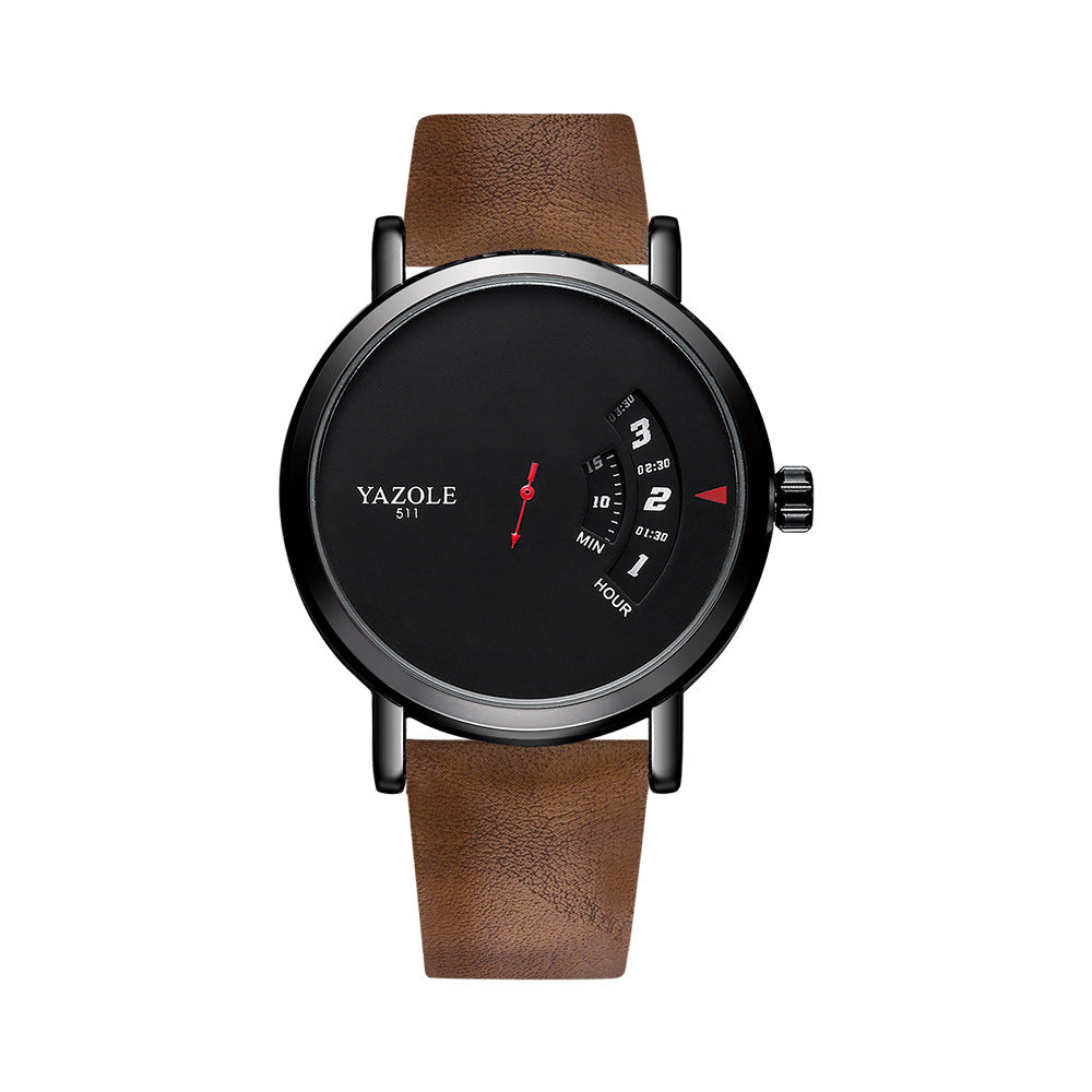 Men's Rotary Quartz Watch — Yazole Fashion