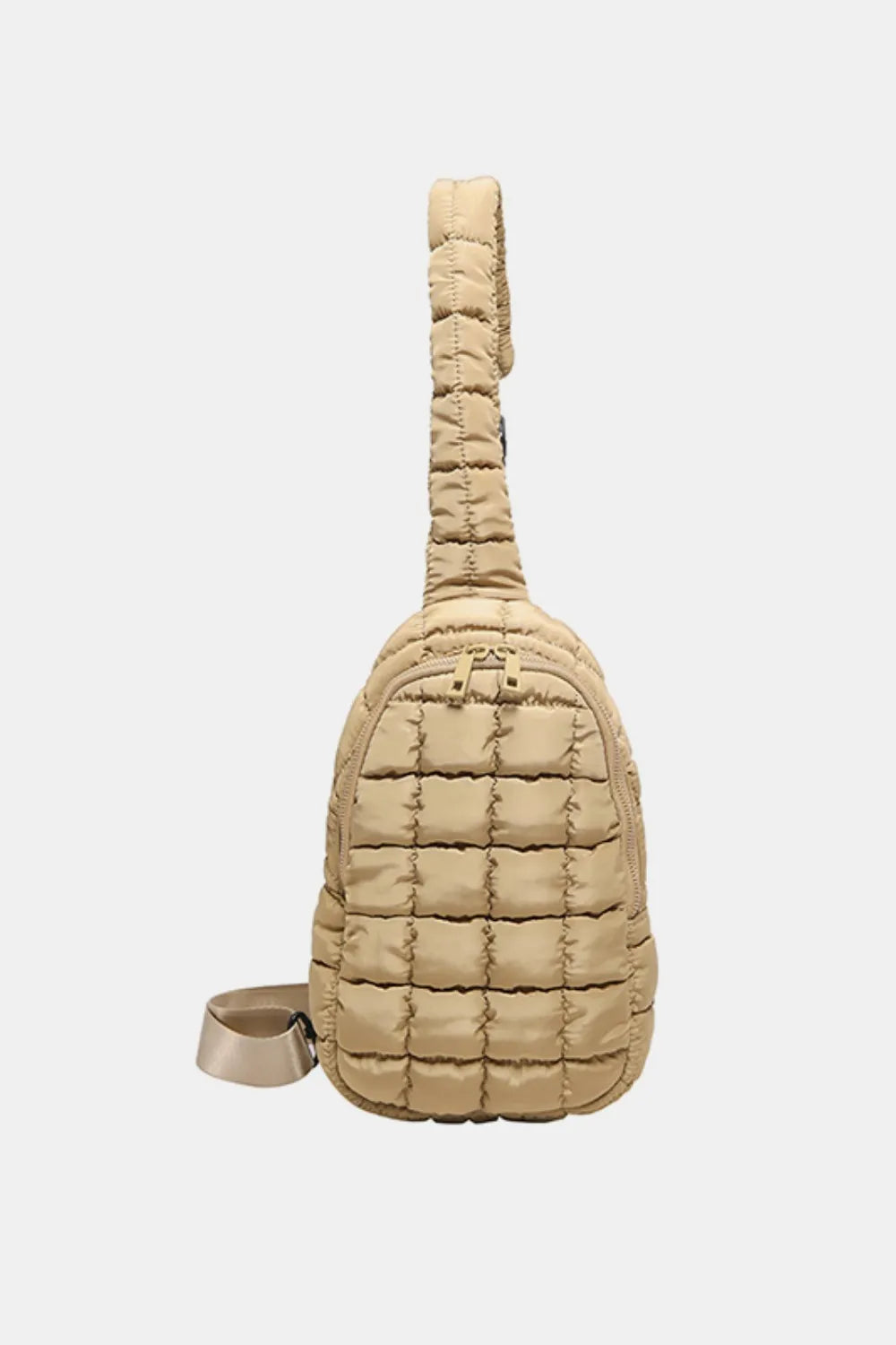 Padded Nylon Shoulder Bag