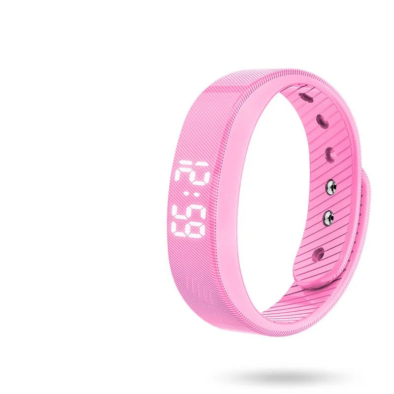 Sport Smartwatch with Vibration and Night Light — Water Resistant