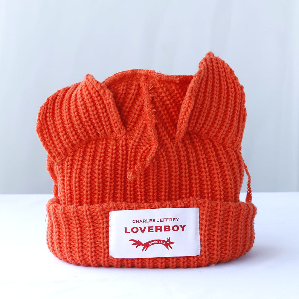 Gorro de Lana Doble Capa para Invierno — Tejido Abrigado Unisex