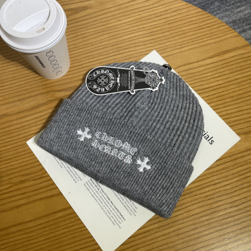Gorro de Punto Bordado