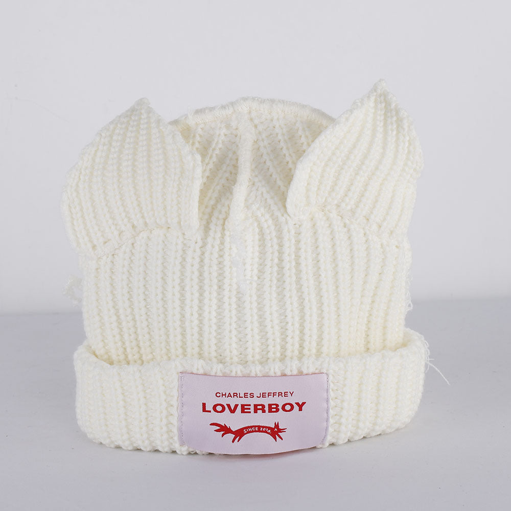 Gorro de Lana Doble Capa para Invierno — Tejido Abrigado Unisex