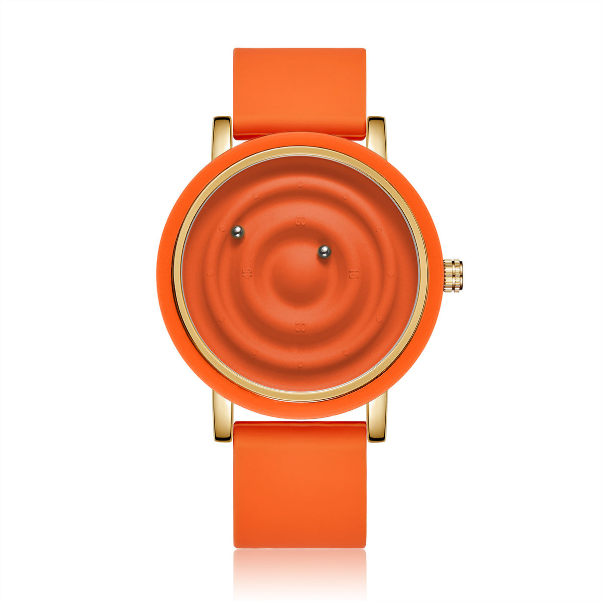 Unisex Floating Ball Silicone Watch