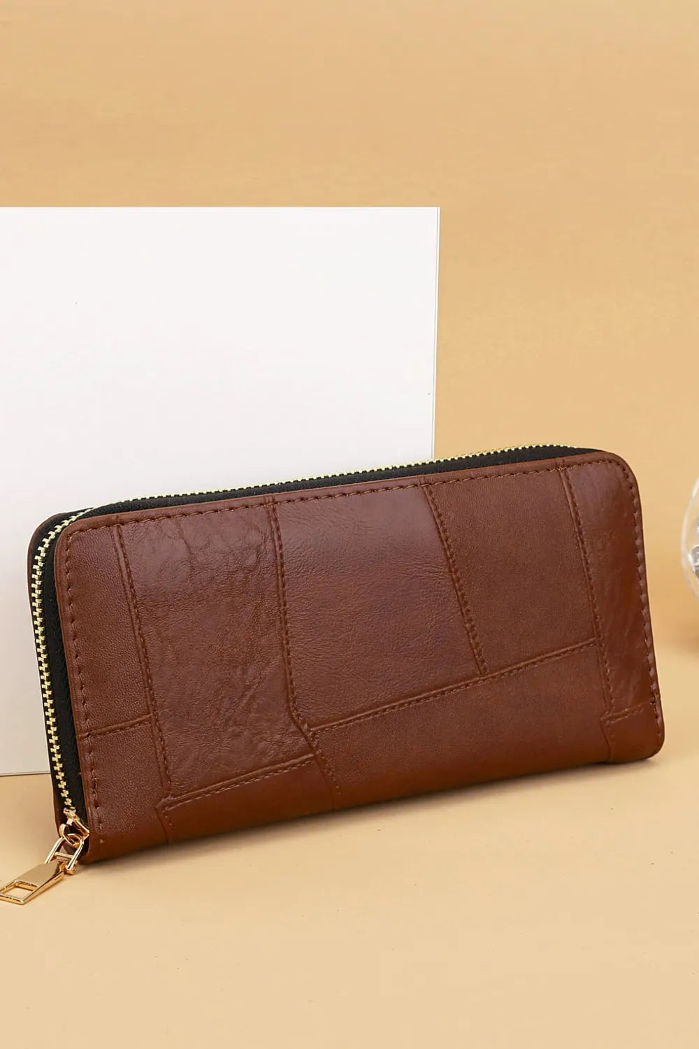 Billetera de PU Leather Multicompartimiento