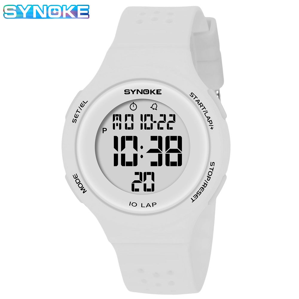 SYNOKE LED Digital Watch — Sport Waterproof 50m for Swimming