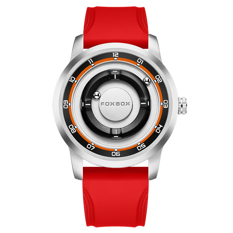 LIGE Men's Quartz Watch — Roman Numerals, Leather Strap and Multifunction