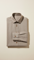 Tailored Cotton Shirt with French Placket